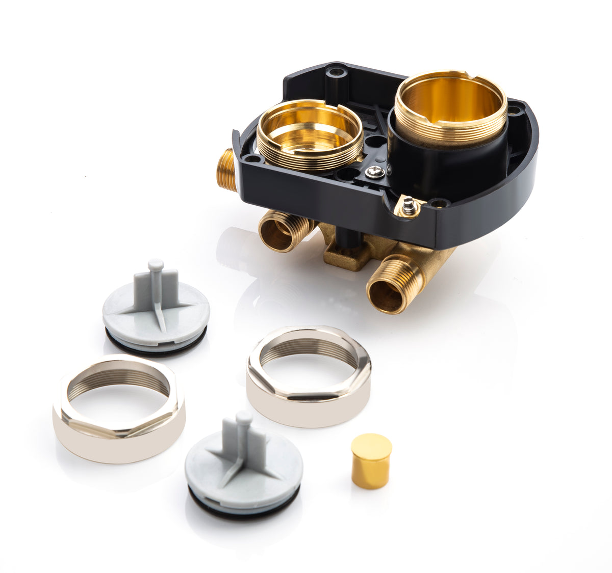 R22000-WS-Compatible Universal Shower Valve with Integrated Diverter & Stops, Wholesale Case of 12//$75 each